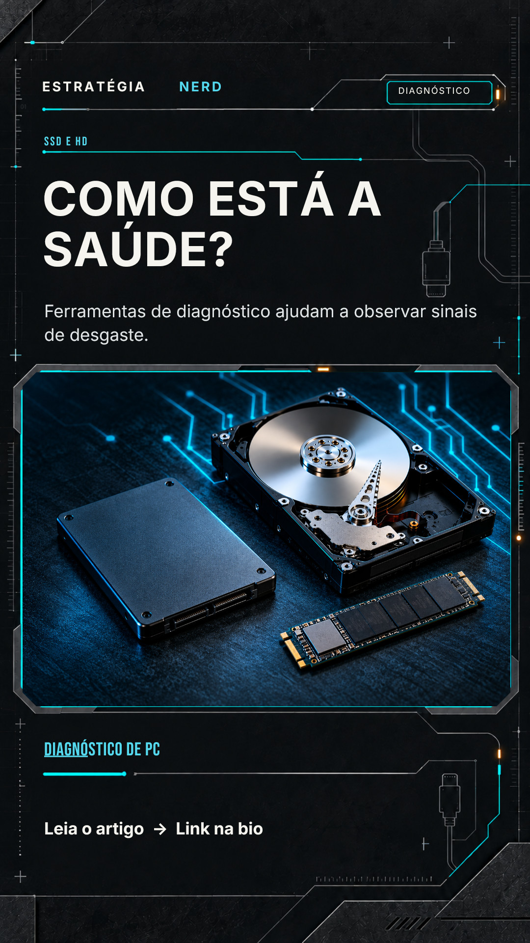 💾 Não espere o alerta para lembrar do backup.