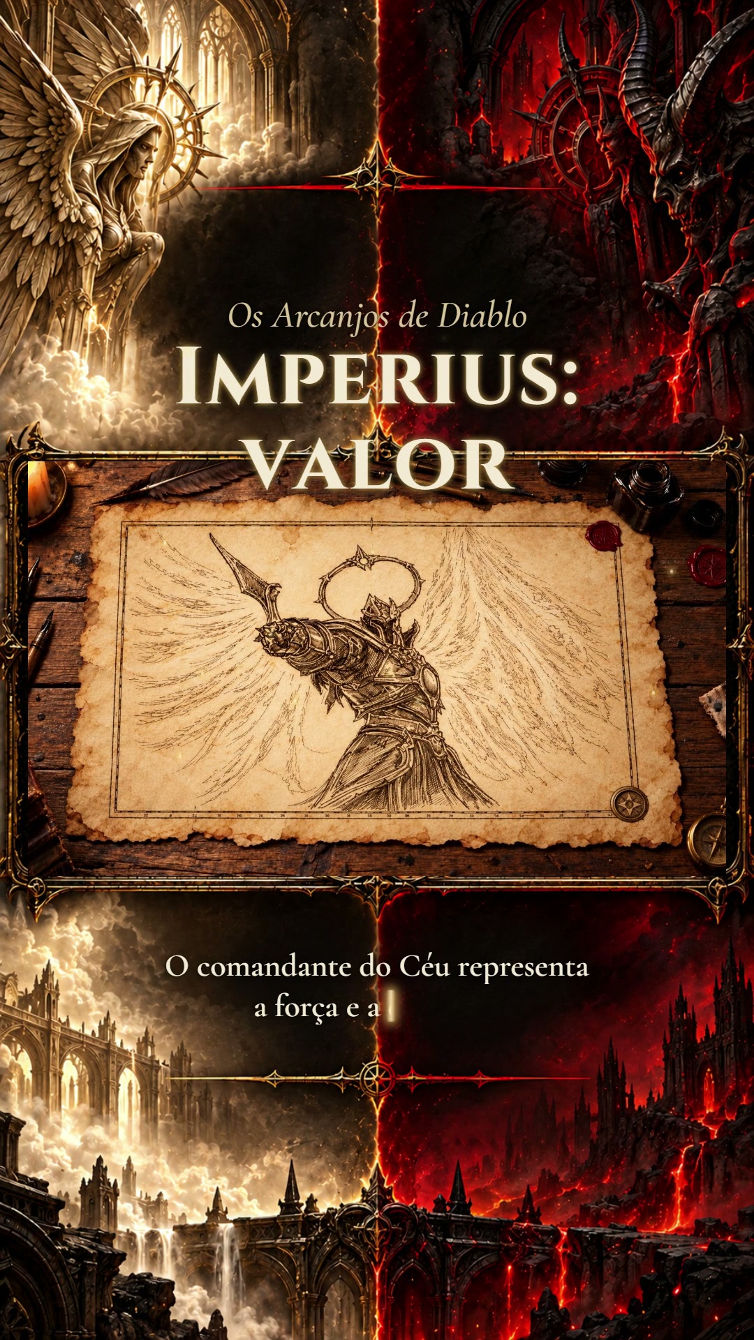 ⚔️ Os Altos Céus não têm uma única visão sobre Santuário.