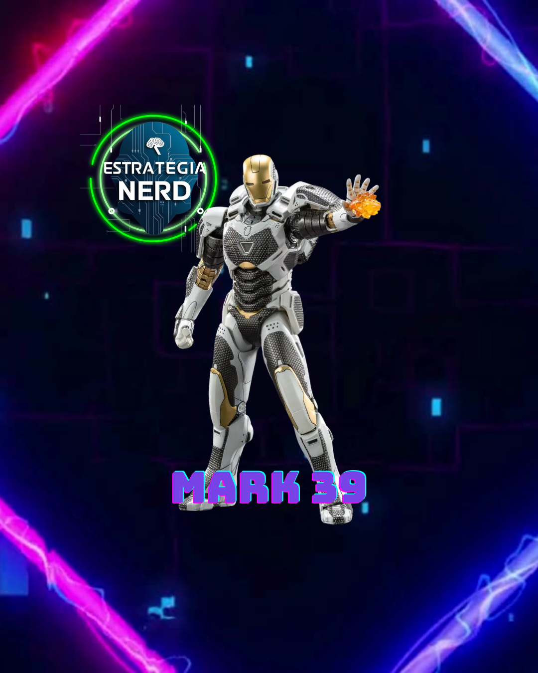 Action Figure Homem de Ferro Mark 39 Starboost