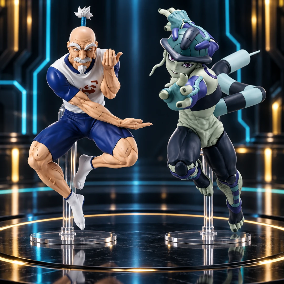 Banpresto Vibration Stars Hunter x Hunter Netero / Meruem