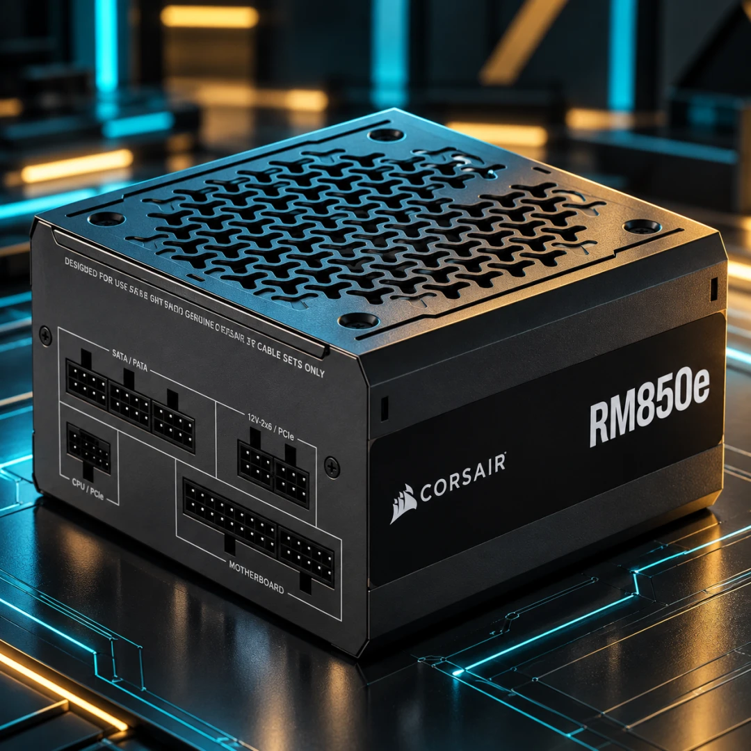 Fonte Corsair RM850e 850W Cybenetics Gold Full Modular