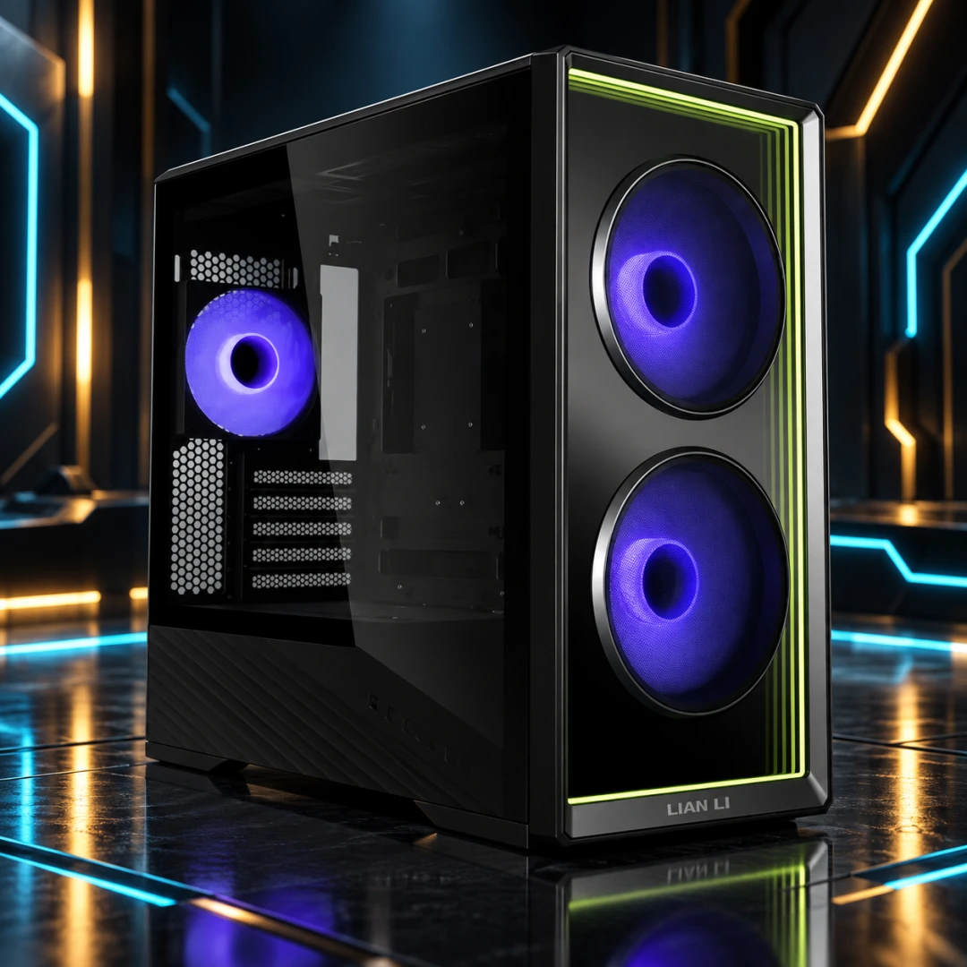 Gabinete Lian Li Vector V150 Mid Tower com 3 Fans