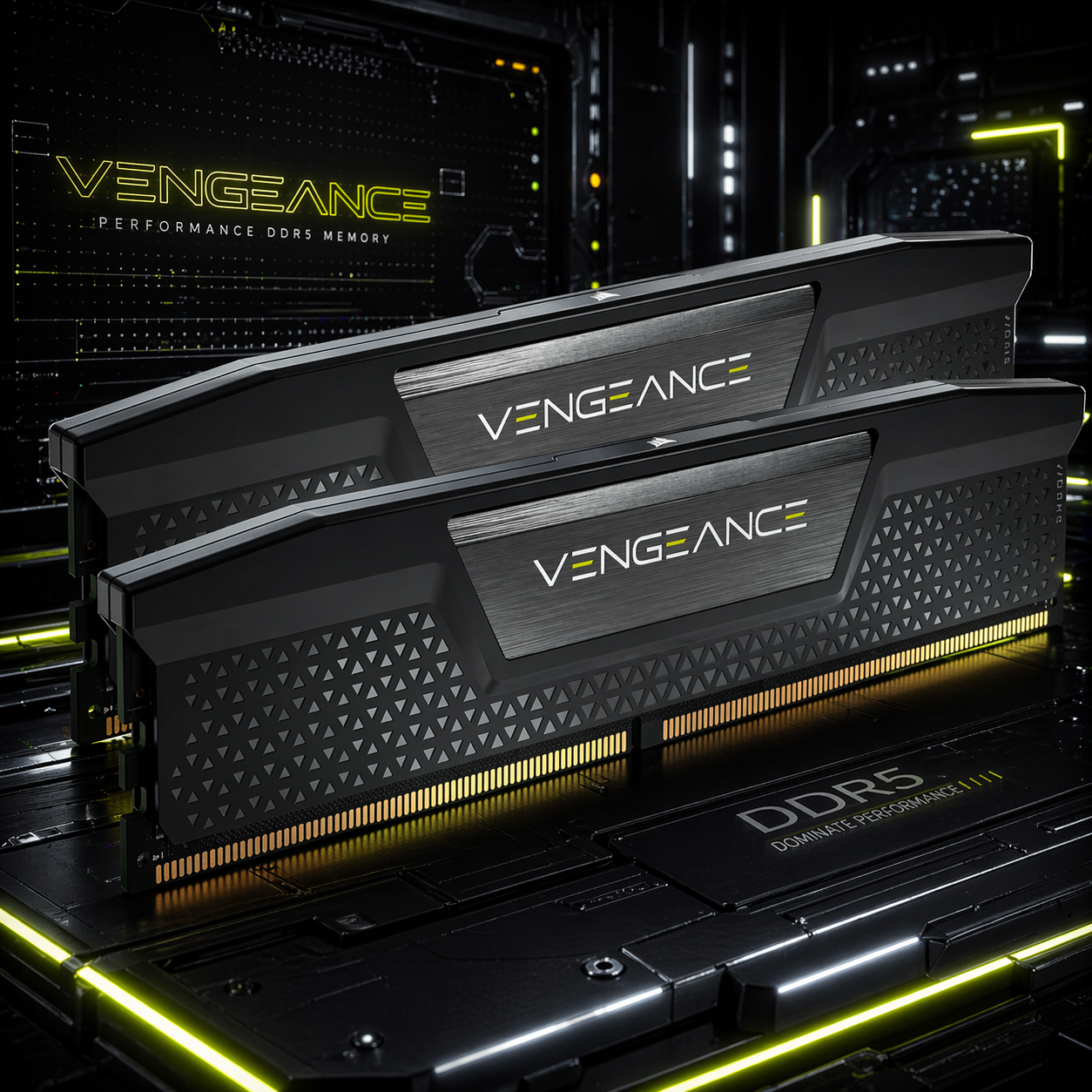 Memória Corsair Vengeance 32GB (2x16GB) DDR5 6000MHz CL40