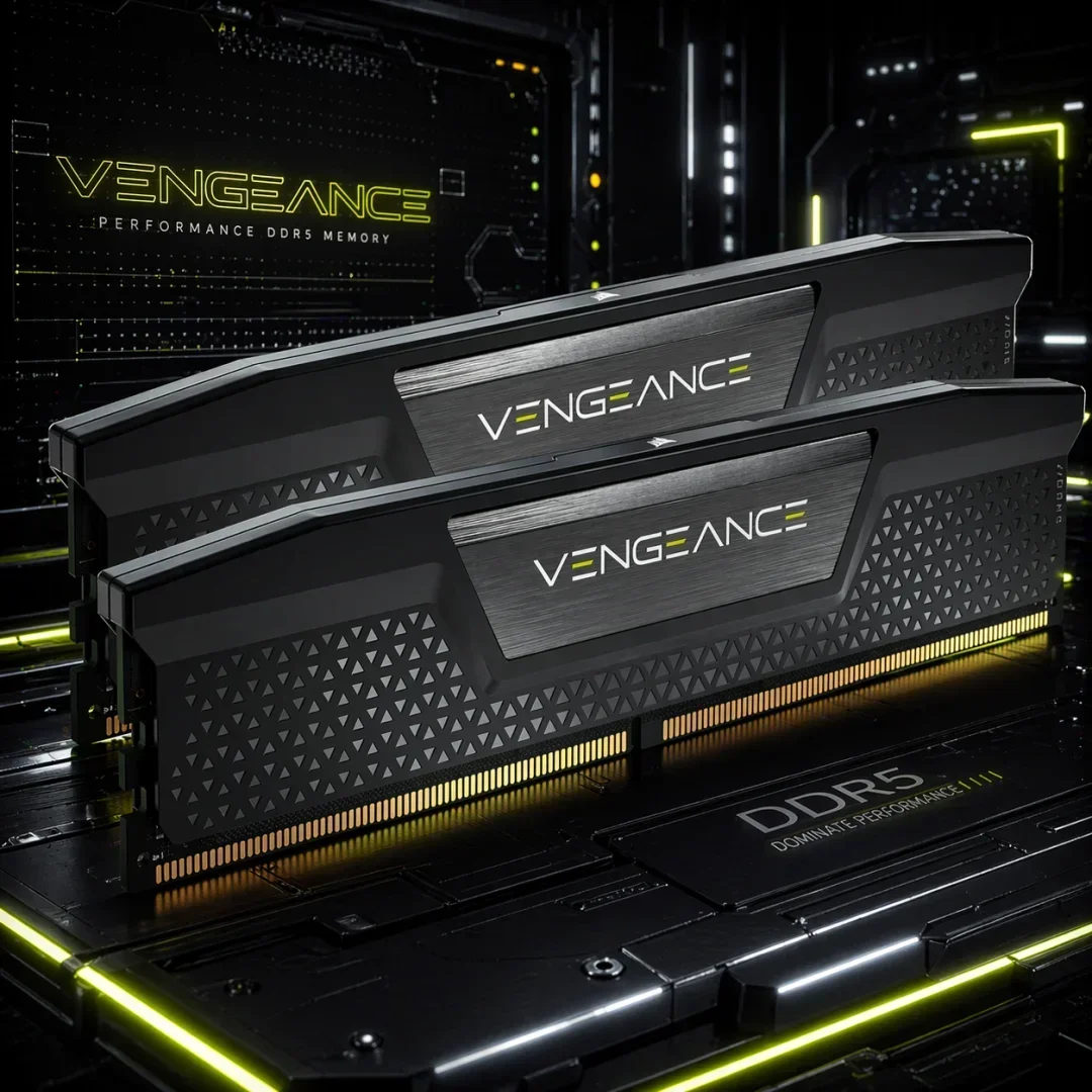 Memória Corsair Vengeance 32GB (2x16GB) DDR5 6000MHz CL40