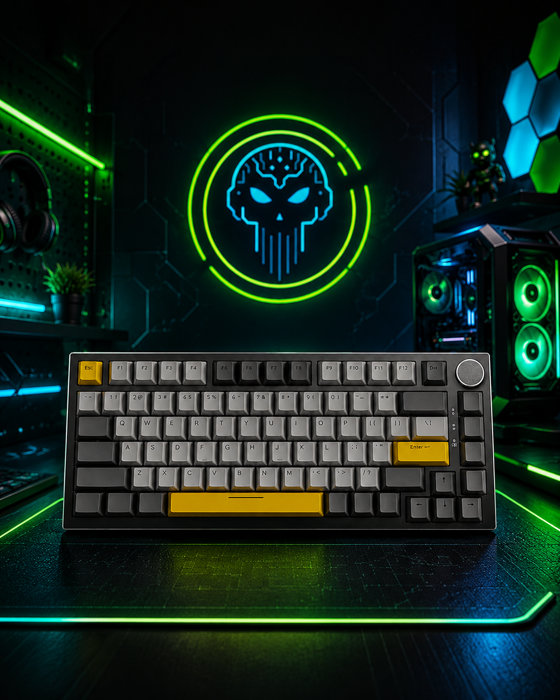 Teclado AJAZZ AK820 / AK820Pro RGB Wireless
