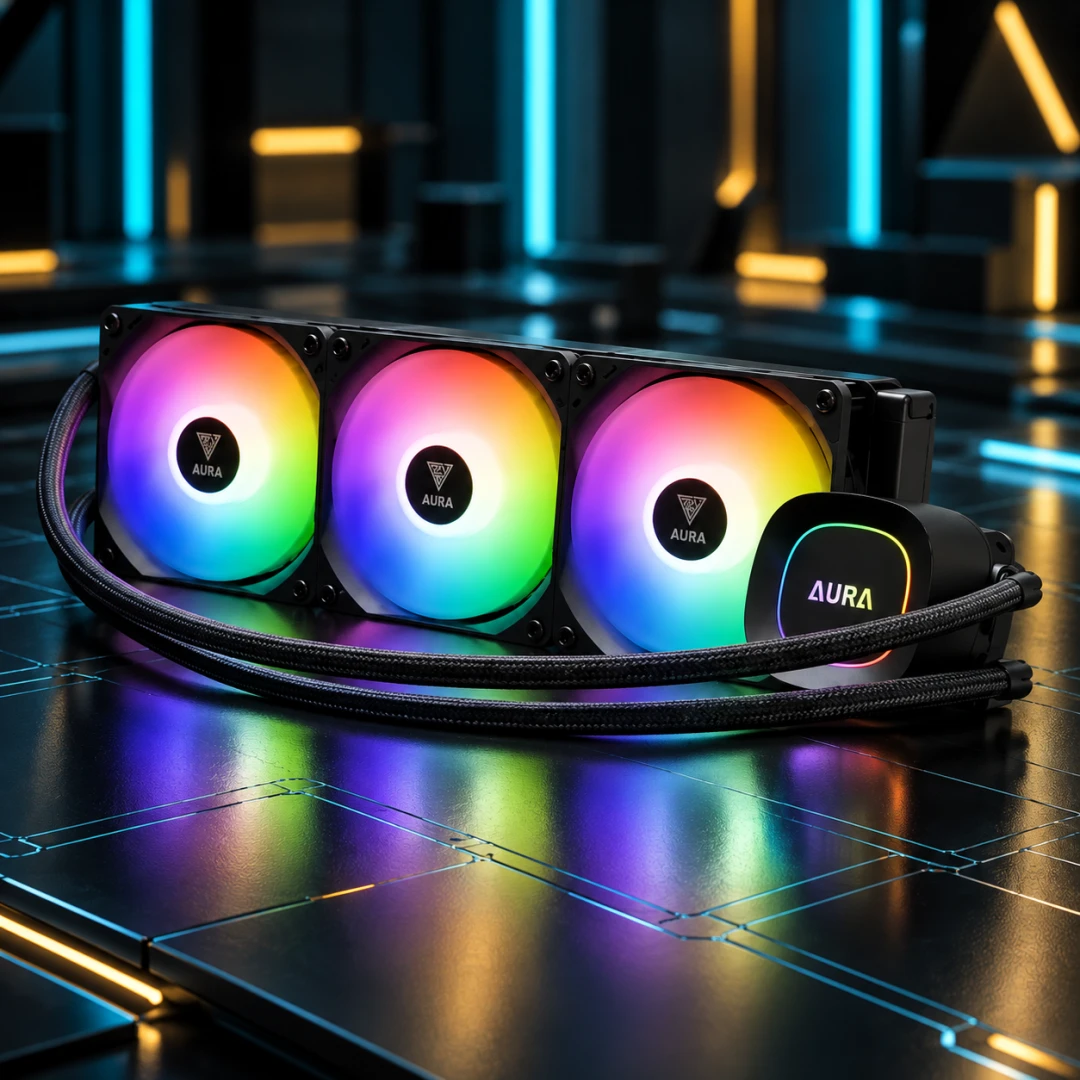 Water Cooler Gamdias Aura GL360 Lite ARGB 360mm