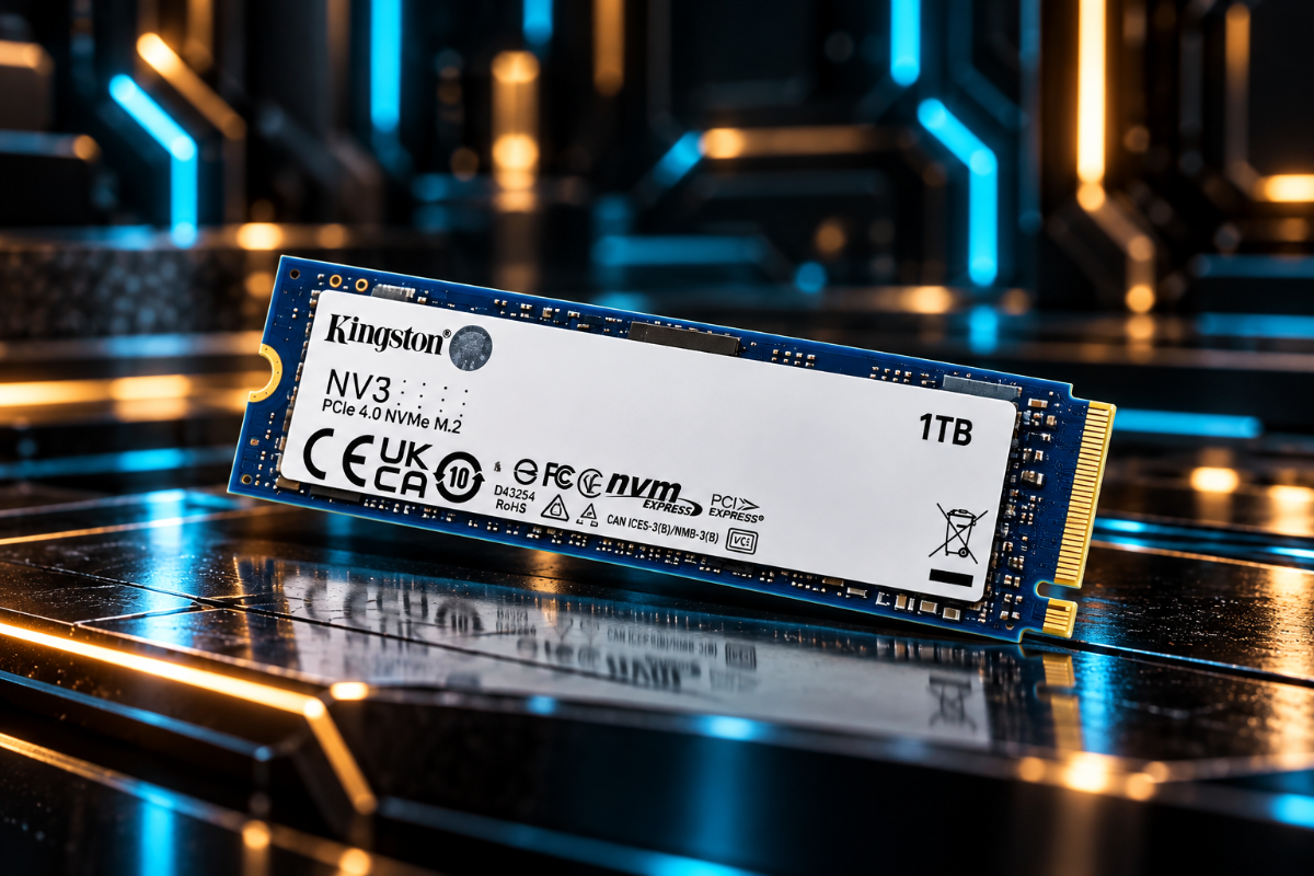 Kingston NV3 1TB NVMe PCIe 4.0: velocidade real para o dia a dia