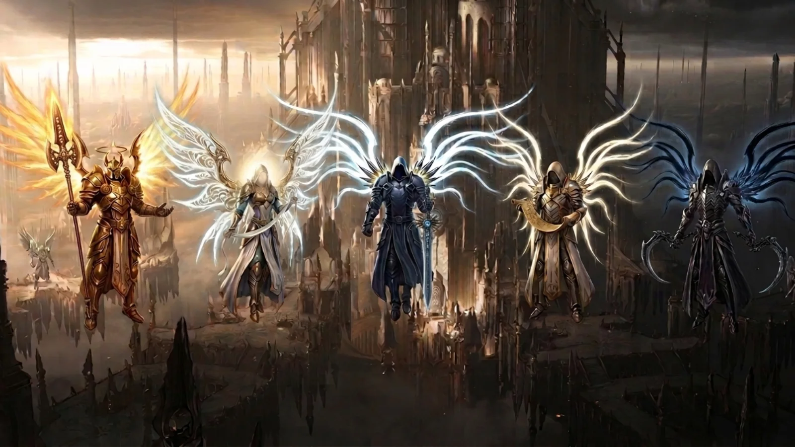 Os Arcanjos do Céu: a verdade por trás da luz em Diablo