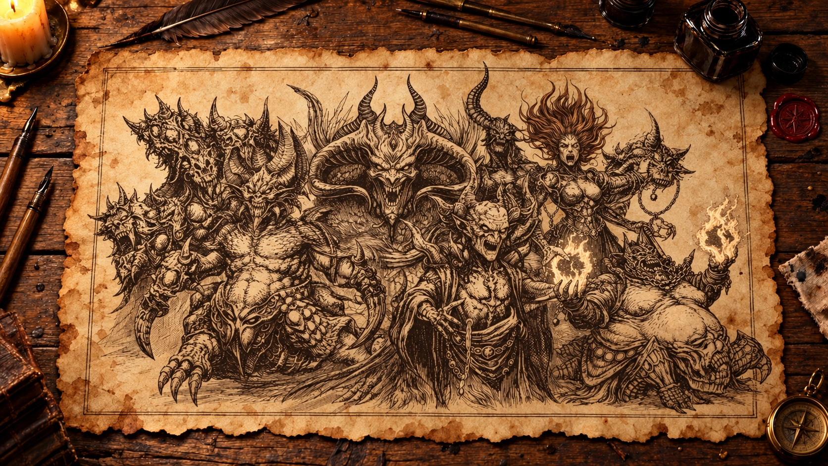 Os Males do Inferno em Diablo: Quem Realmente Controla o Caos