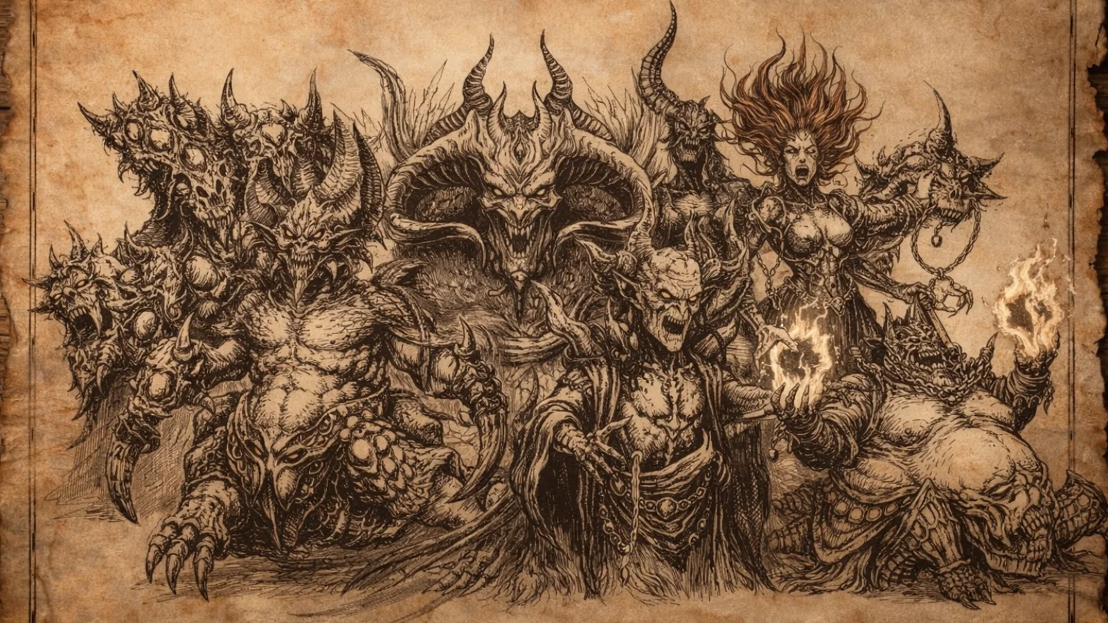 Os Males do Inferno em Diablo: Quem Realmente Controla o Caos