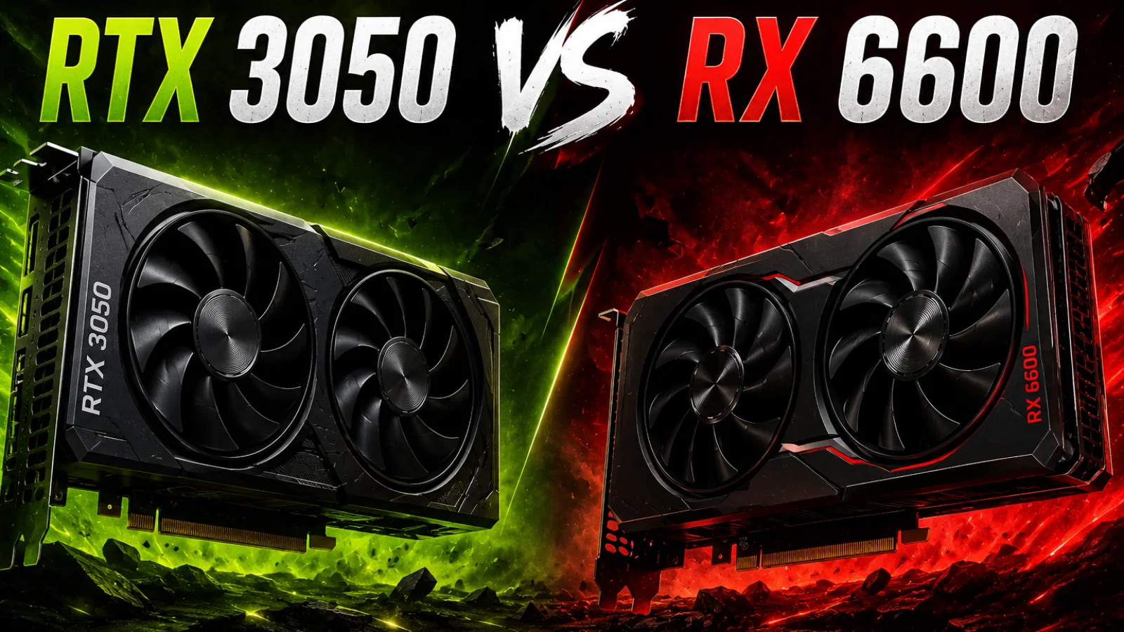 RTX 3050 vs RX 6600: Qual Vale Mais a Pena em 2026?