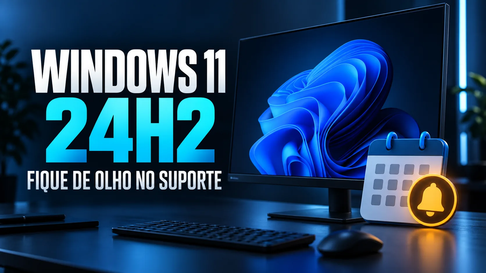 Windows 11 24H2 Home e Pro: fim do suporte em 13/10/2026